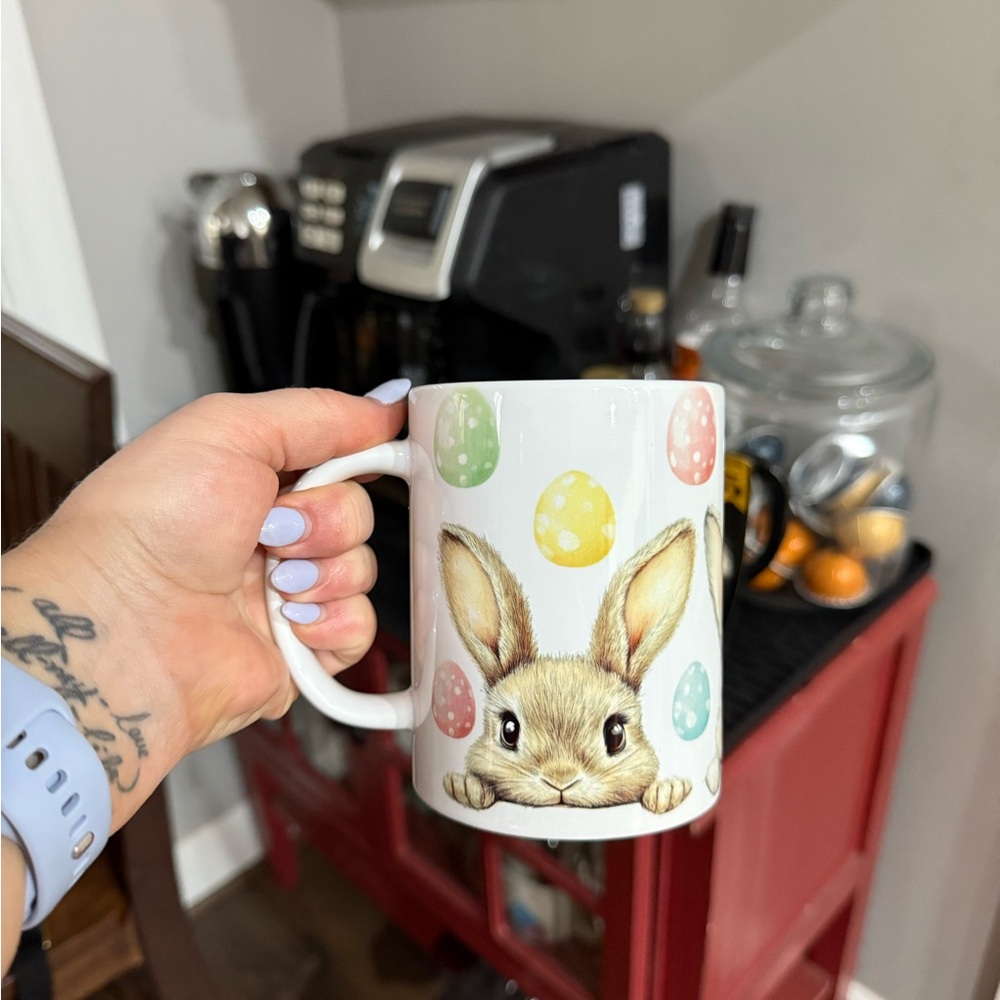 15 oz Easter Bunny Mug NWOT